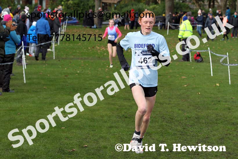 Girls under-15s, European Cross Country Championships Trials, Sefton Park, Liverpool. Photo: David T. Hewitson/Sports for All Pics
